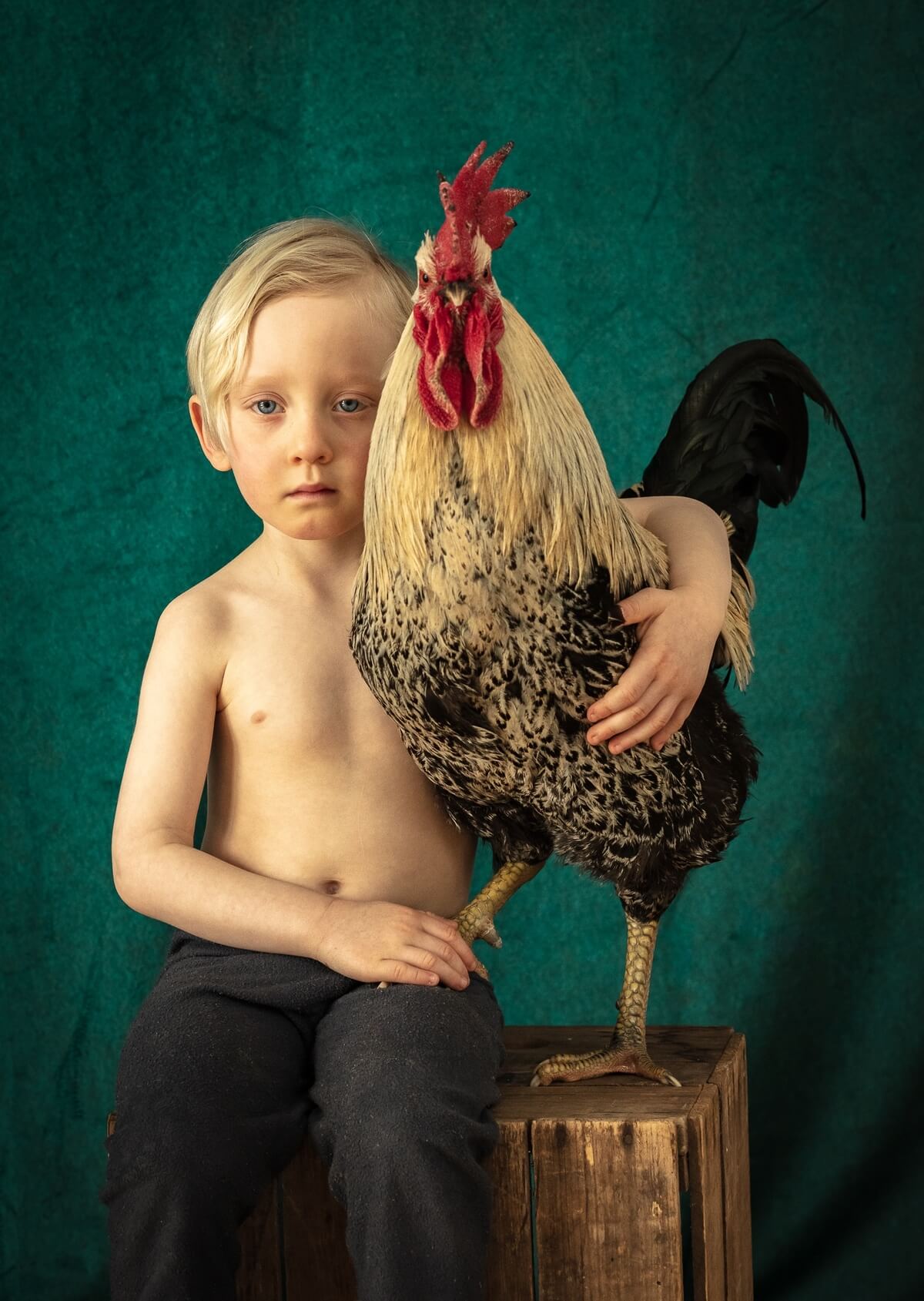 Pen and Alejo by Emily Neville Fisher, Portraiture Photographer of the Year 2023
