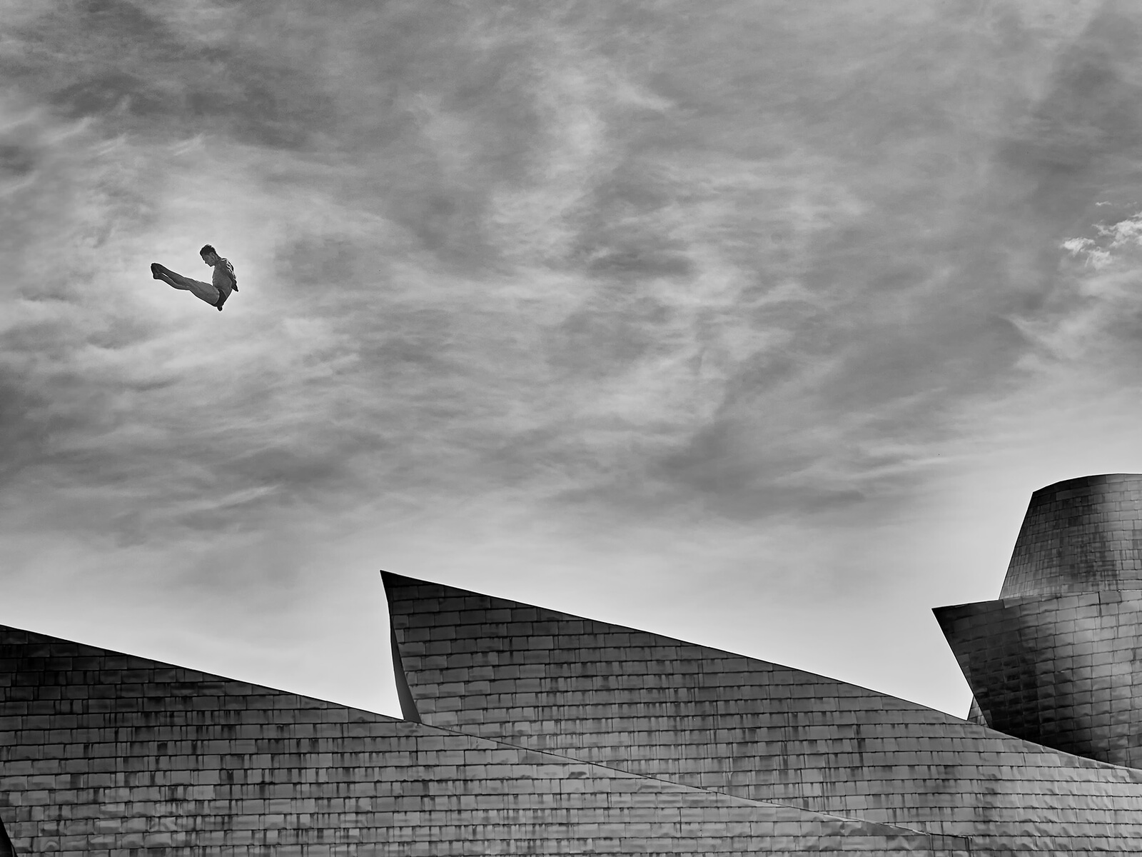 "Weightless in the Guggenheim Museum" by Angel Sanchez, Sports Best New Talent of the Year 2025